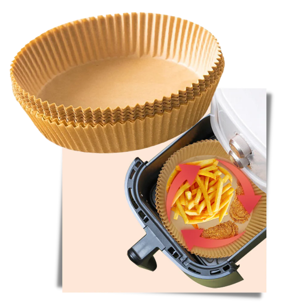 Pack de revêtements en papier jetables pour friteuse – Image 5