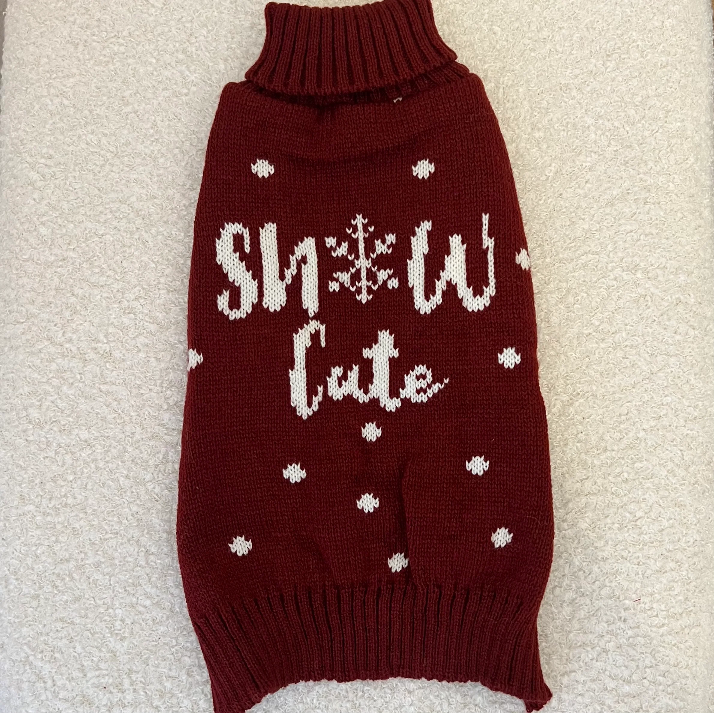 Pull Swow Cute Bordeaux