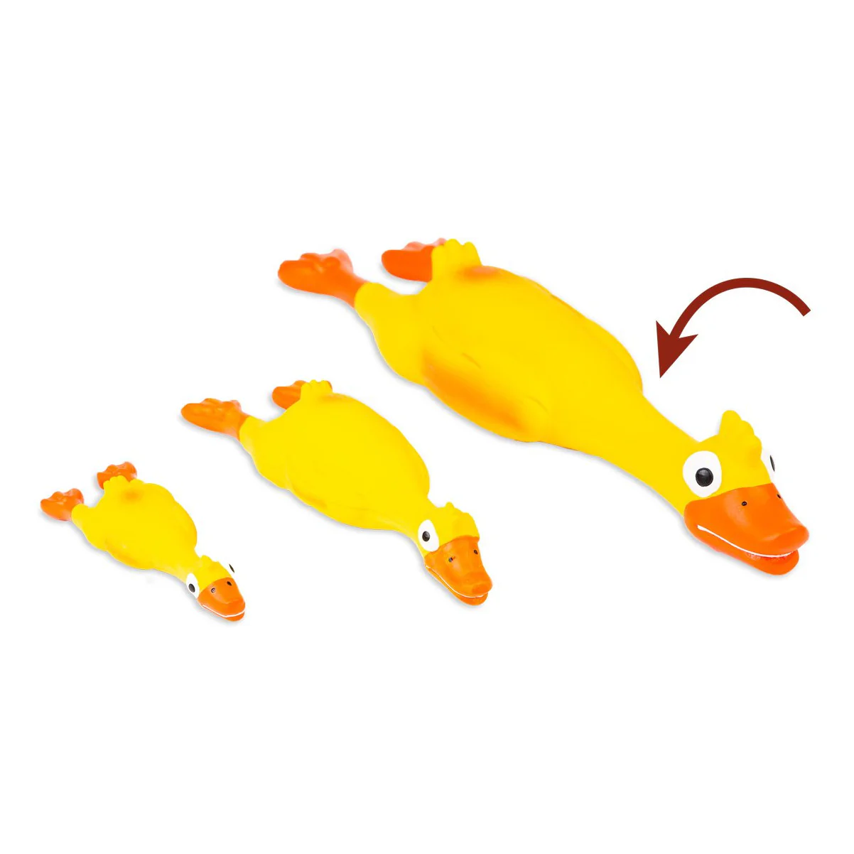 Canard en Latex "Squeaker" Bud'z – Image 3