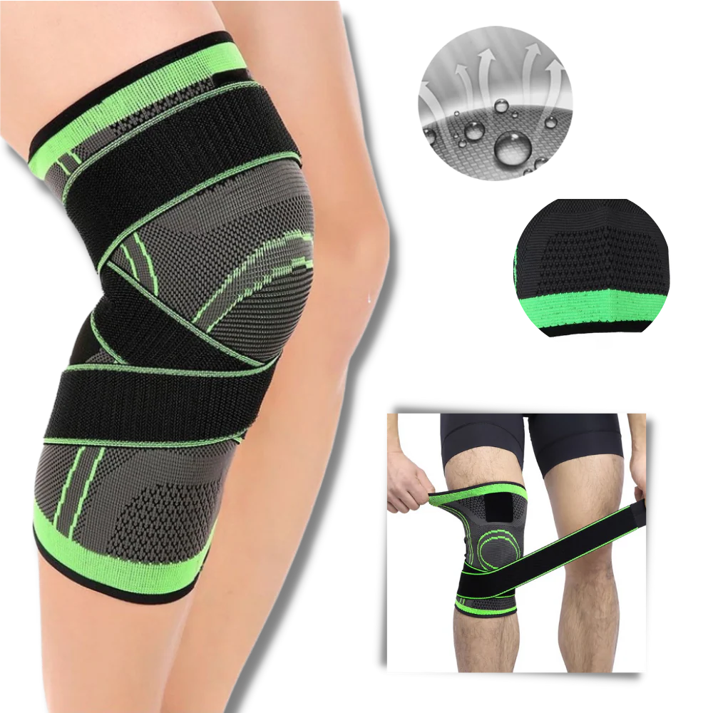 Manchon de compression pour le genou
