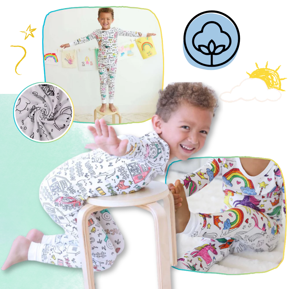 Pyjama à colorier – Image 5