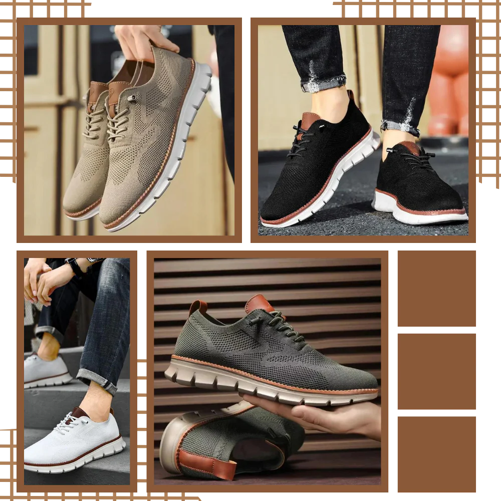 Chaussures orthopédiques respirantes avec soutien de la voûte plantaire – Image 6