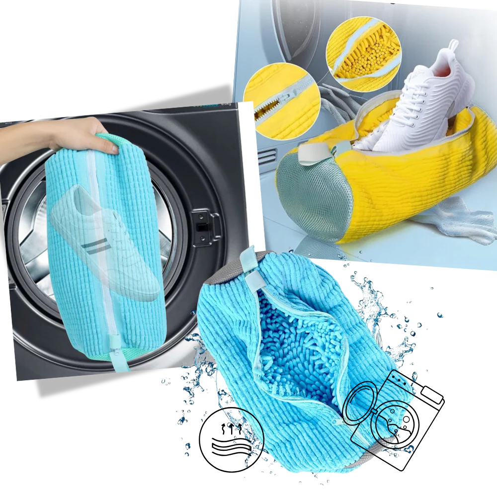 Sac à linge pour chaussures en polyester – Image 7