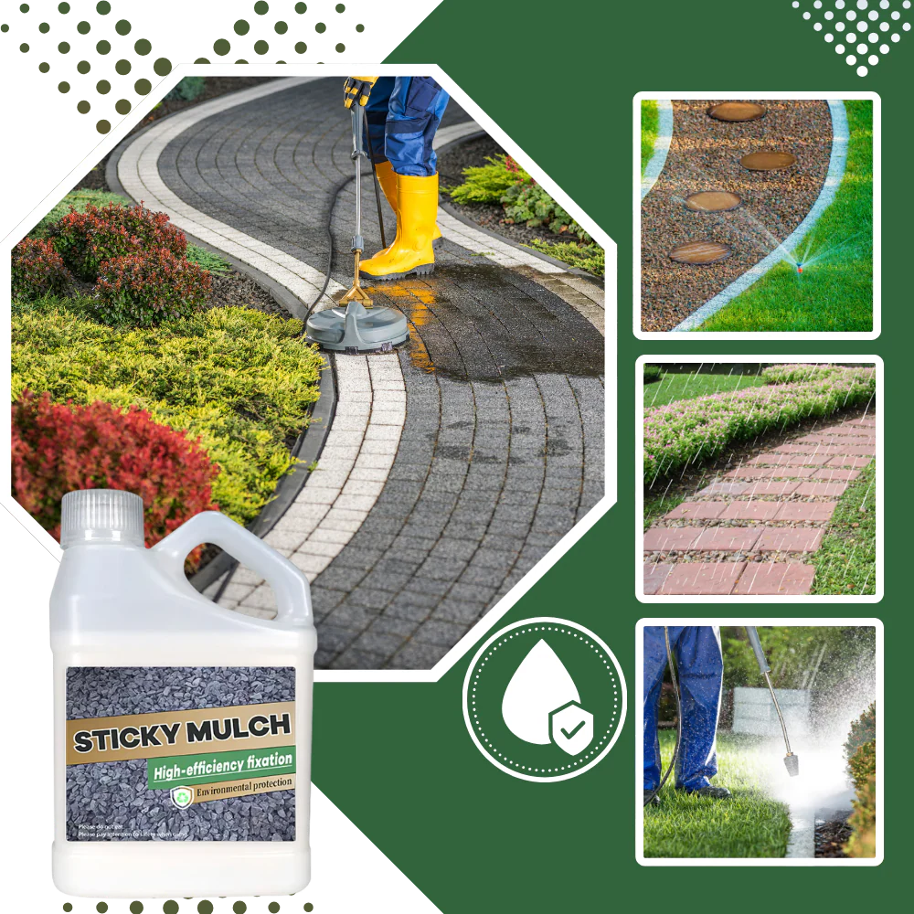 Colle de paillis forte adhérence – Image 4
