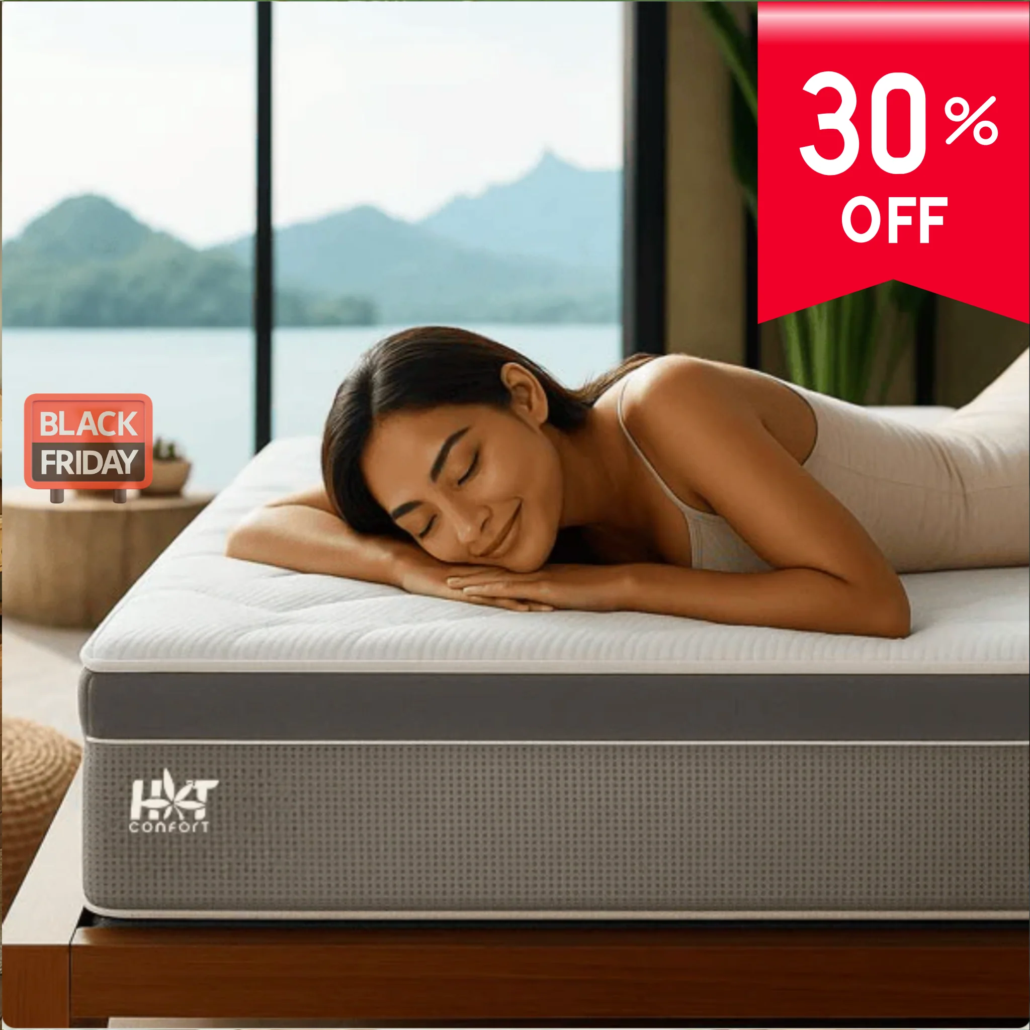 A++ SURMATELAS BAMBOU