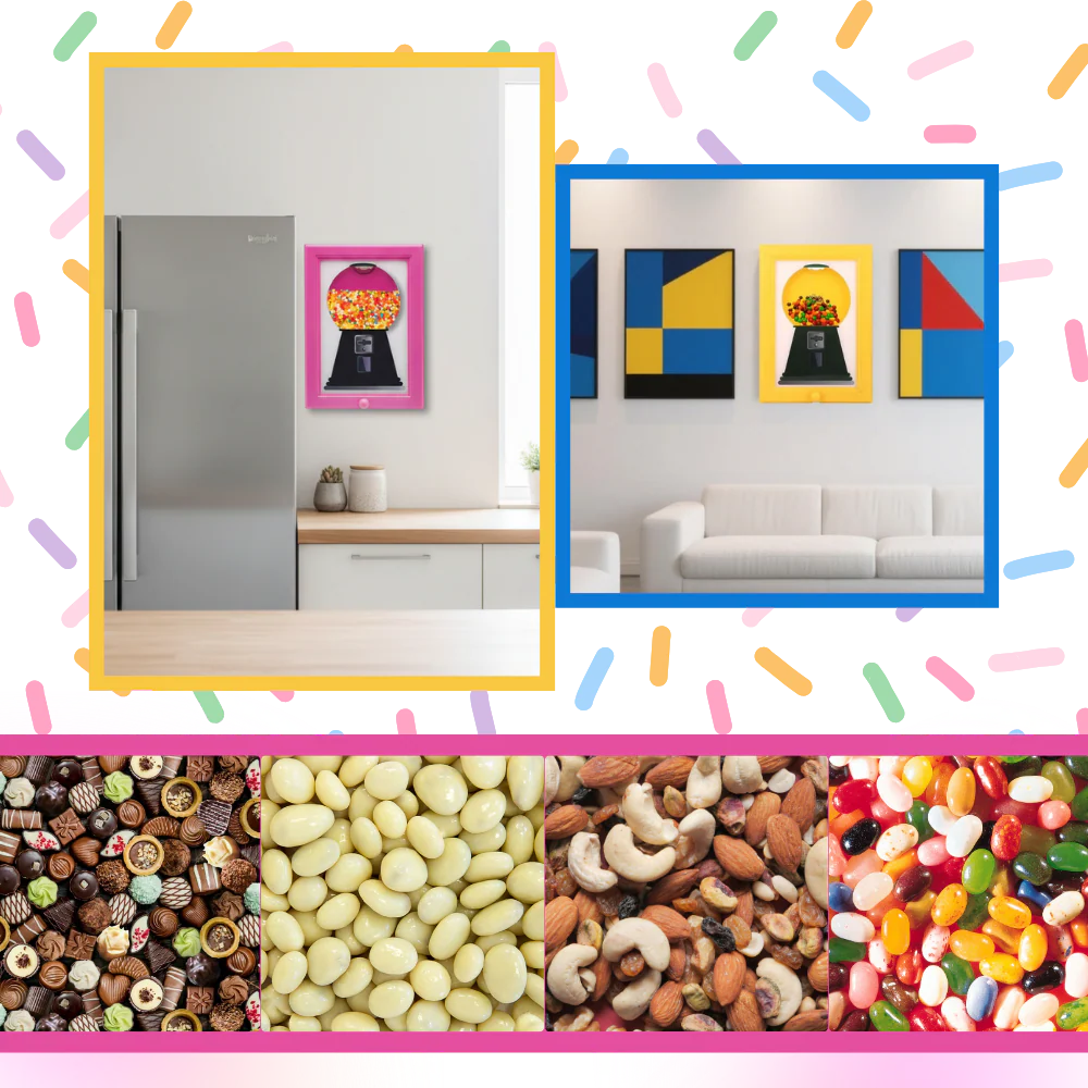 Distributeur de bonbons cadre mural – Image 3